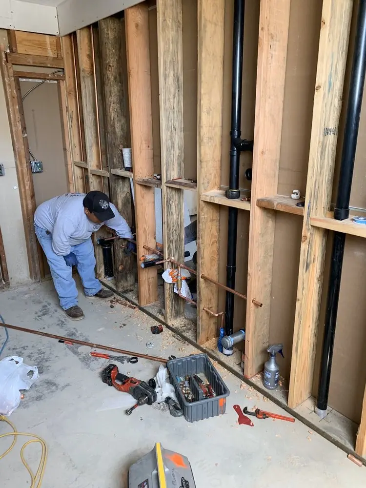 Commercial rough-in plumbing for Commercial Plumbing in Bacliff